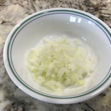 Onion chopped